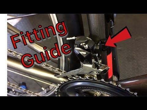 Shimano 105 R7000 Front Derailleur Fitting Guide