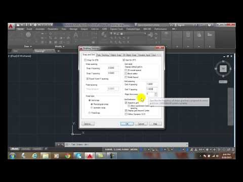 AutoCAD I 03-16 Grid Mode