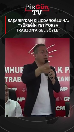 Ali Mahir Başarır’dan Kılıçdaroğlu’na sert tepki! “Yüreğin yetiyorsa Trabzon’a gel söyle bakalım!”