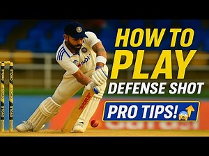 Top 5 Defense Shot TIPS to DOMINATE in Cricket