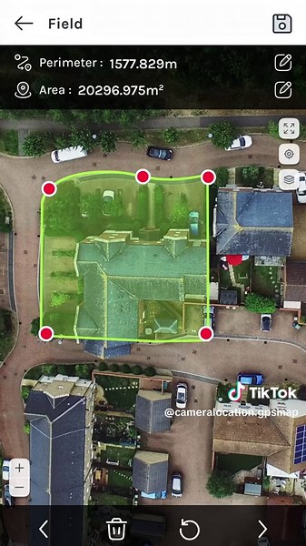 GPS Map & Camera Location trên TikTok