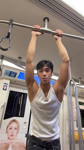 Lloyd Agustin on Instagram: "random stranger in bkk sky train 📸: @boom_phonlachet"