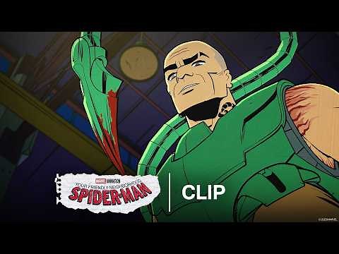 Spider-Man VS Scorpion Fight Scene | Your Friendly Neighborhood Spider-Man | Official Clip
