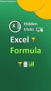 Excel filter formula ✅ Ms Excel tips and tricks 🔥 . . (Excel, Excel tips, Excel tricks, Excel hacks, Excel tutorials, Excel shortcuts, ms excel, ms excel tips, ms excel tricks, ms excel hacks, ms excel, ms excel tricks) . #excel #exceltips #exceltricks #msexcel #excelformula #exceltutorials #spreadsheets #excelhacks #excelforbeginners #exceltipsandtricks #msexcelshortcuts | Vision Computers
