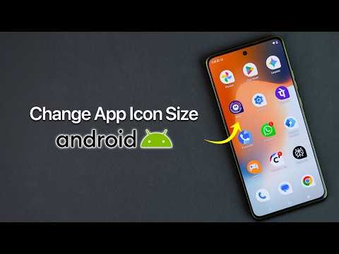 How To Change App Icon Size On Android?