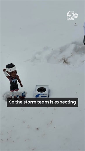 ❄️ Snow comparisons: See how deep the Oklahoma City snow is compared to KOCO 5 News station items. | Click here for more updates: https://tinyurl.com/5cc3hxam | KOCO 5 News