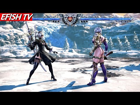 2B Nier: Automata vs Ivy (Hardest AI) - SOULCALIBUR VI