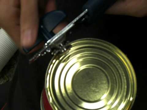 La ciencia del abrelatas - Cómo usar un abrelatas