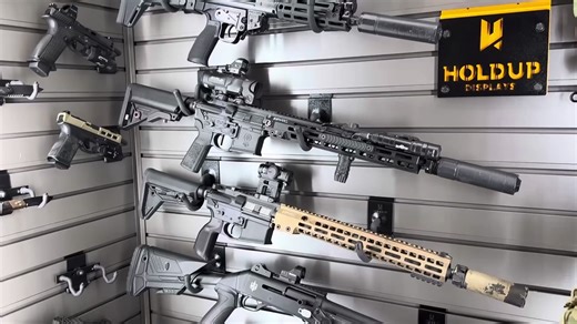 Building A Mini Gun Room In My Closet (Hold Up Displays)