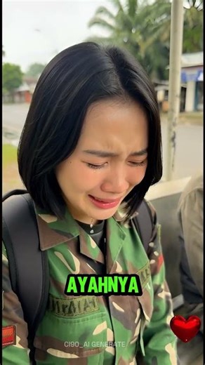 Mbak TNI sabar menghadapi ayah yang pikun #viralshort #fyp #kisahinspiratif