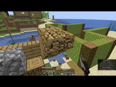 Minecraft lets play survival ep22 building a lounge