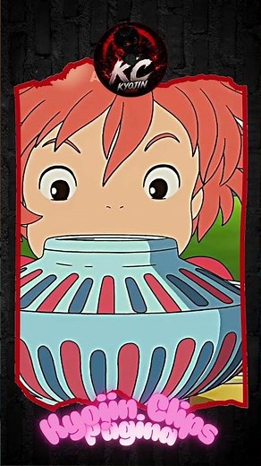 A cena mais fofa e inesquecível da história do Studio Ghibli! 🥓✨ #shorts #anime #ponyo #studioghibl