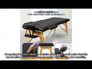 SereneLife Portable Massage Table Review: Comfort, Durability & Perfect for Professionals