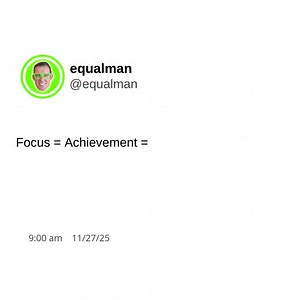Focus = Achievement = Fulfillment = Happiness - The Focus Project #Focus #TheFocusProject #ErikQualman #Happiness | Erik Qualman