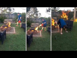 Man Accidentally Sets Fire To Garden Trying To Kill Bug