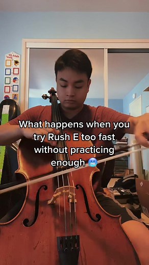 Rush E Cello Sheet Music: Fast Cello Challenge Pt 1