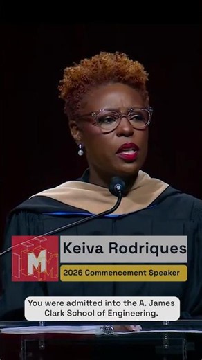 You Are Enough | Maryland Engineering Commencement