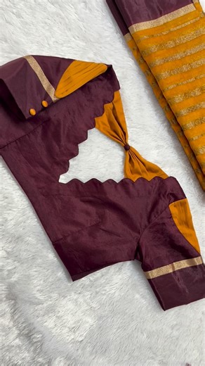 Masila Senthilkumar✨ on Instagram: "Pattern Blouses 💛🤎💛 More Details For Dm 9842896521 #kavin_tailors #udumalpet #uniqueblouse #udumalai #trendingblouse #sleevedesign #sareelove #smallbusiness #boatneckblouse #simpleworkblouse #patternblouse #fancyblouse"