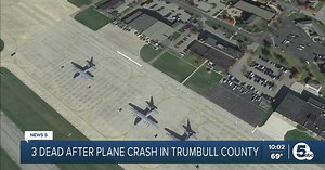 3 dead after plane crash in Trumbull County