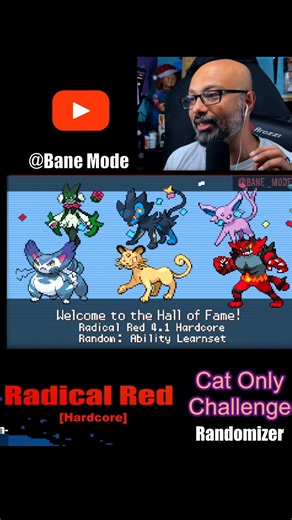 Persian saved us | Cat only Challenge Radical Red HC | Randomize ability, Moves | Bane_Mode
