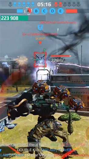 WR - Pathfinder Kroko One Shots Everyone | War Robots