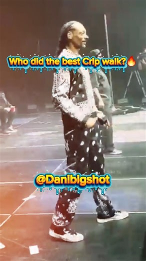 Who Did The Best Crip Walk?🔥(Snoop Dogg, Ice Cube, O.T Genasis Or Blue Face)🔥
