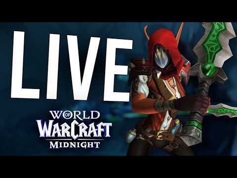MIDNIGHT 12.0.1 PRE-PATCH! NEW CLASS BUFFS/NERFS THIS WEEK! - World of Warcraft (Livestream)