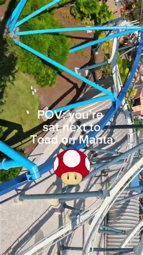 Resurrecting this for the Toad scream. #Manta #mariokart #shorts