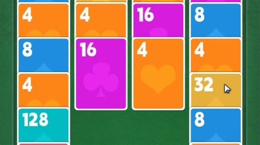 (2048接龙)Merge Card Puzzle #百万 下载#沙雕小游戏