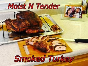 Smoked Turkey in the Pit Boss pellet smoker