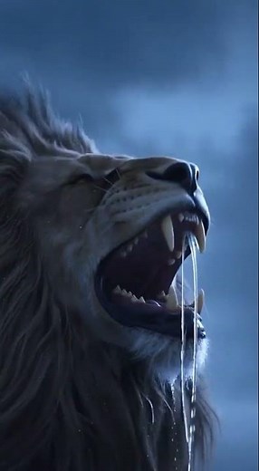 Angry Lion Roaring Loud | Wild Animal Attack Warning | Powerful Lion Reaction Video. ll Animal Magic