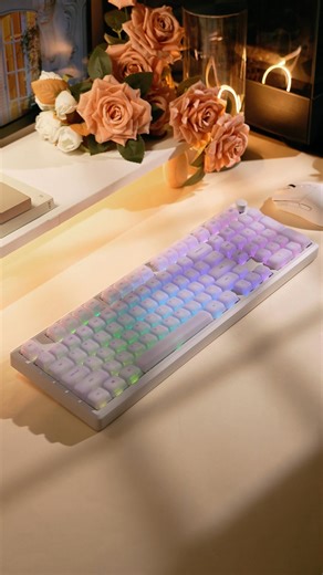 Upgrade your gaming setup with the EPOMAKER AegisSil Keycaps Set! 👉 🌟Shine-Through Keycaps 🌟Comfortable Cherry Profile 🌟Silicone made 🌟High-quality PBT Plastics 🌟For 60%, 65%, 70%, 75%, 80%, 87%, 96% and full-sized ANSI keyboards | Epomaker