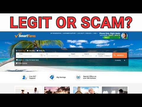 SmartFares.com Reviews - Is Legit or Scam?