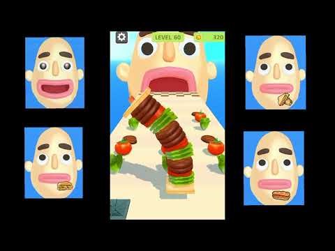 Sandwich Runner Gameplay Walkthrough Android ios Part 162 - PesL Gaming