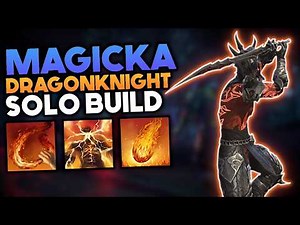 The Absolute Strongest Solo Build of Update 49 - Magicka Dragonknight