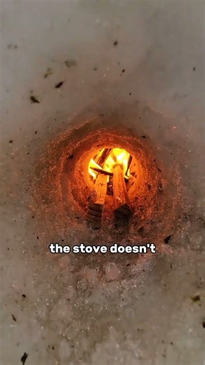 How To Build A Snow Rocket Stove🤔