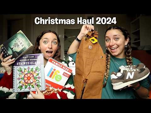 WHAT WE GOT FOR CHRISTMAS 2024 | Brooklyn & Bailey