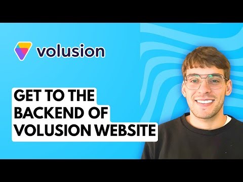 How to Get to the Backend of Volusion Website [2025 Guide]