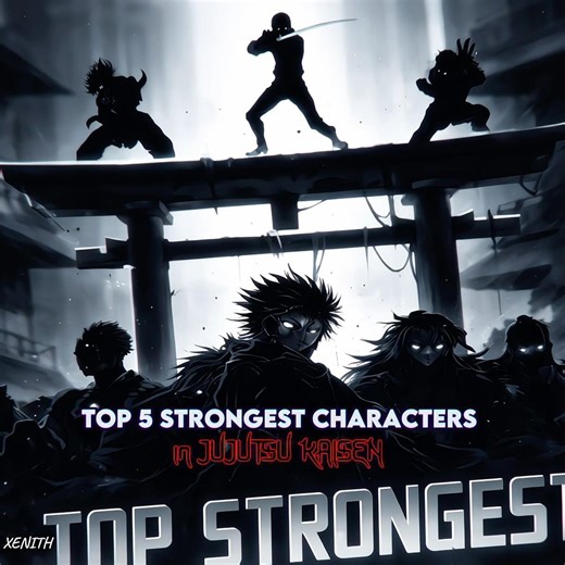 TOP 5 STRONGEST JJK CHARACTERS 💀 | #shorts #viral