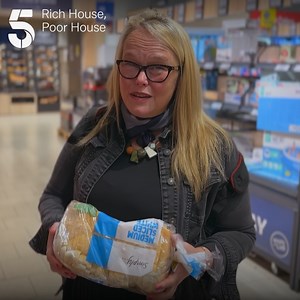 691K views · 3.2K reactions | Budget shopping for millionaires Katy and Peter brings up unsettling memories of when the couple also struggled financially…  Rich House, Poor House, Sunday 9pm | Channel 5 | Facebook