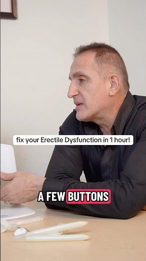How to fix your erectile dysfunction in 1 hour? Dr. Taj explains as an expert urologist! #urologist