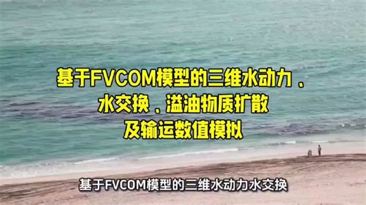 基于FVCOM模型的三维水动力、水交换、溢油物质扩散及输运数值模拟