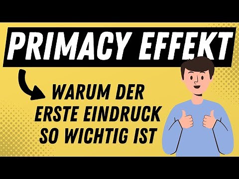 PRIMACY Effekt und RECENCY Effekt einfach erklärt + Beispiel aus dem Kindergarten | ERZIEHERKANAL