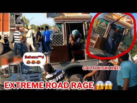 😡Angry Truck Driver vs Bus Passengers | Extreme Road Rage | BrokeIndian