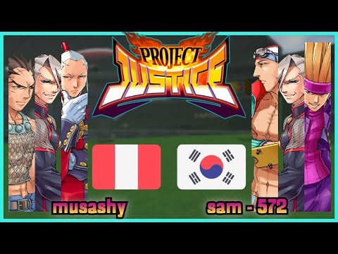 Project Justice || musashy 🇵🇪 VS 🇰🇷 sam - 572 || FLYCAST FIGHTCADE 2