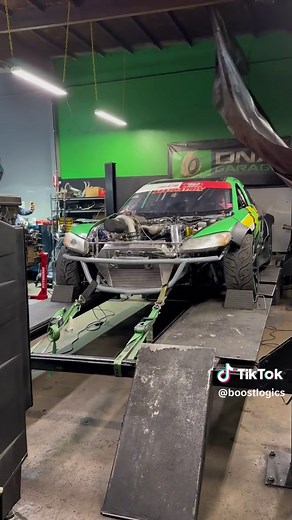 High-performance Turbocharged Racecar Engine Sounds