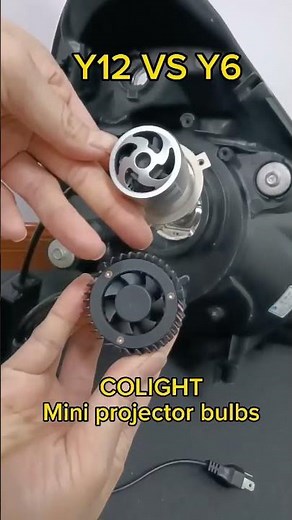 New Y12 Series Mini Projector LHD Mode Led Headlight Bulbs