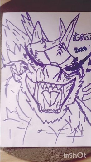 Godzilla 1 hour to make #godzilla edits #good lick
