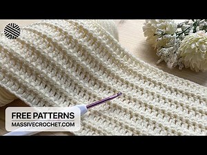 SUPER EASY & FAST Crochet Pattern for Beginners! ⚡️ 🤩 BEWITCHING Crochet Stitch for Blanket & Bag