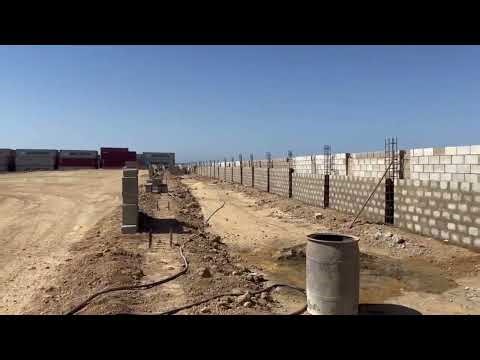 PEB Warehouse Construction (13) | Pre-Engineered Building| Boundary Block Masonry| #civilworks